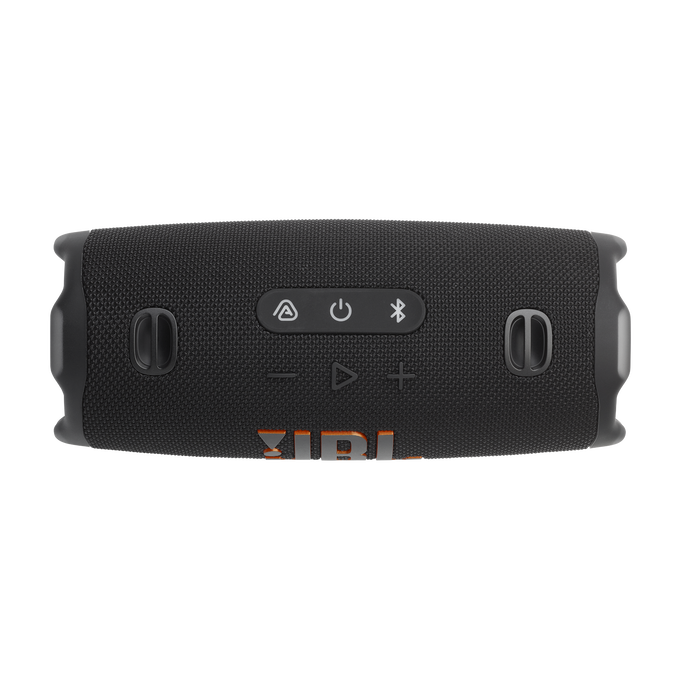 JBL Charge 6 - Black - Portable waterproof and drop-proof Bluetooth speaker - Top image number null