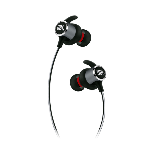 JBL REFLECT MINI 2 - Black - Lightweight Wireless Sport Headphones - Detailshot 2 image number null