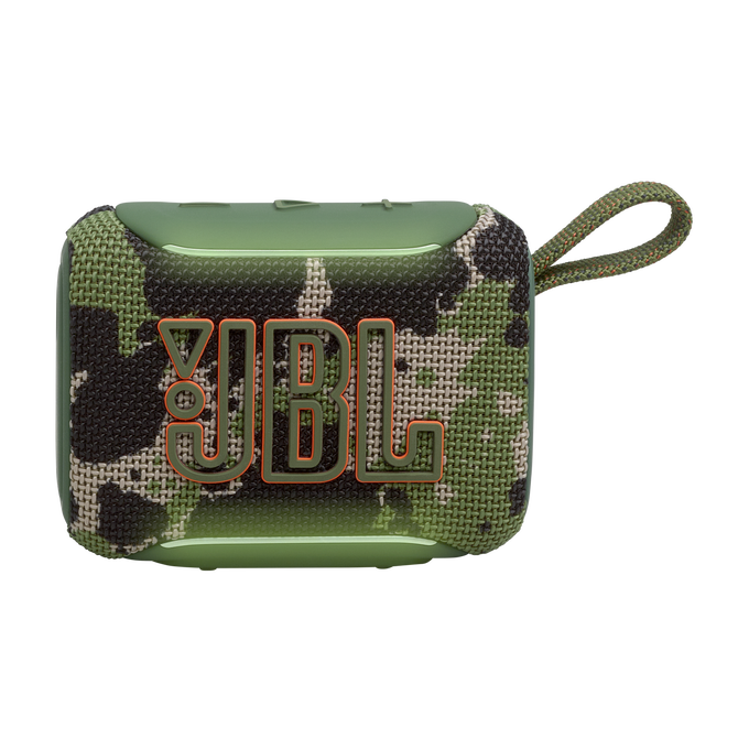 JBL Go 5 - Squad - Ultra-portable waterproof and drop-proof speaker with JBL legendary sound and ambient edge lighting - Front image number null