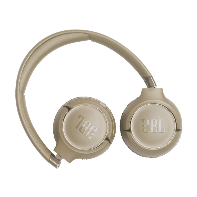 JBL Tune 680NC - Beige - Wireless on-ear Noise cancelling headphones - Back image number null
