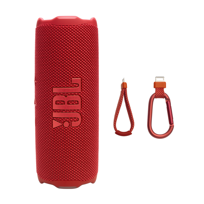 JBL Flip 7 - Red - Portable waterproof and drop-proof  speaker - Detailshot 8 image number null