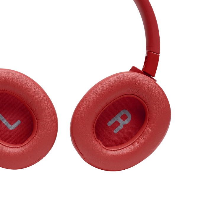 JBL Tune 750BTNC - Coral Orange - Wireless Over-Ear ANC Headphones - Detailshot 4 image number null