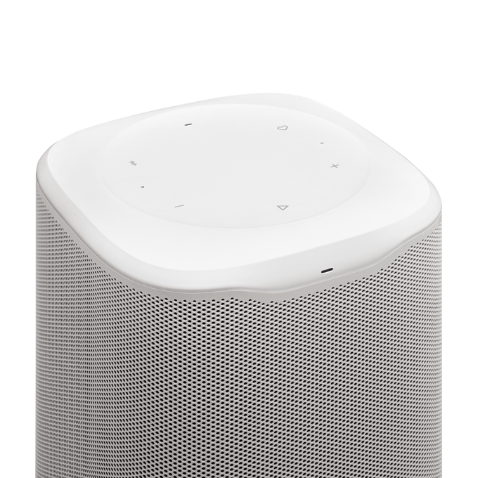 JBL Cove M1 - White - Compact Wi-Fi home speaker - Detailshot 1 image number null