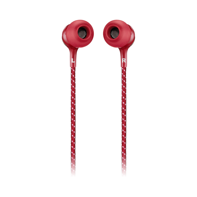 JBL Live 200BT - Red - Wireless in-ear neckband headphones - Back image number null