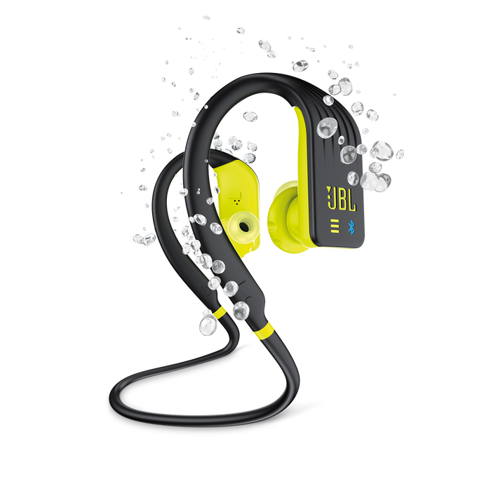 JBL Endurance DIVE - Yellow - Waterproof Wireless In-Ear Sport Headphones with MP3 Player - Hero image number null