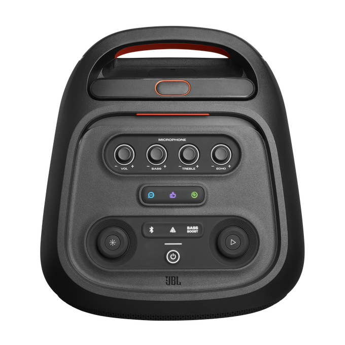 JBL PartyBox Stage 320 - Black - Portable party speaker with wheels - Detailshot 1 image number null