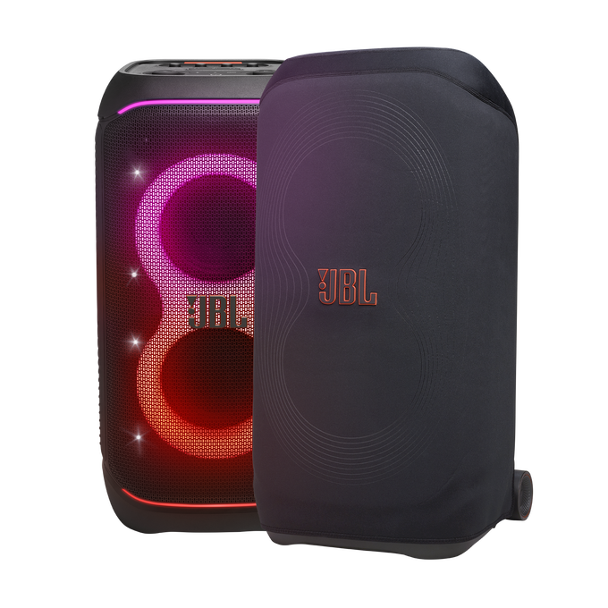 JBL PartyCover Stage 320 - Black - Protective cover for JBL PartyBox Stage 320 speakers - Left image number null