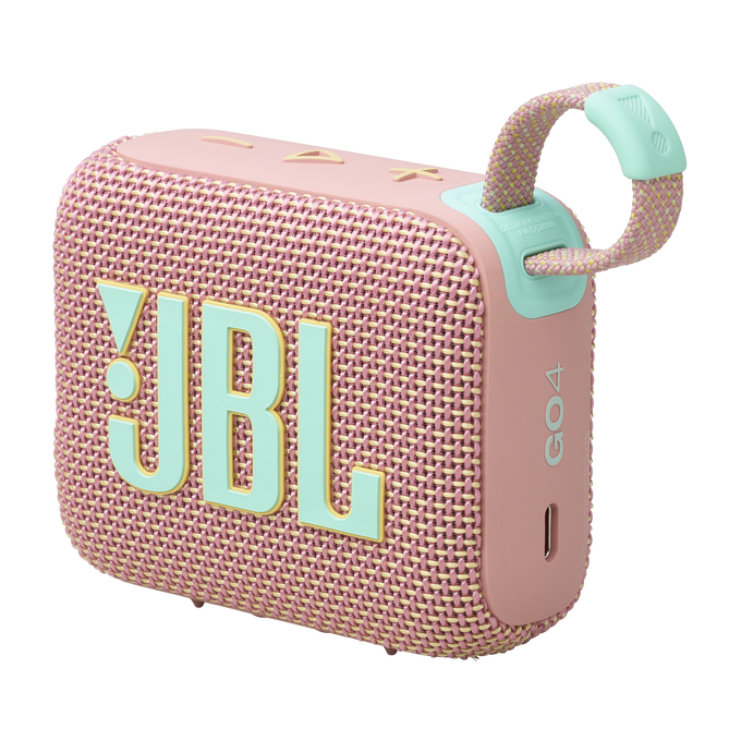 JBL Go 4 - Pink - Ultra-Portable Bluetooth Speaker - Detailshot 1 image number null
