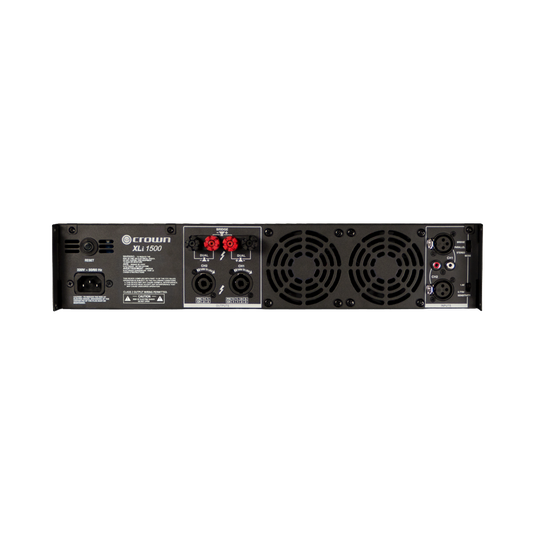 XLi 1500 - Grey - Two-channel, 450W @ 4Ω power amplifier - Back image number null