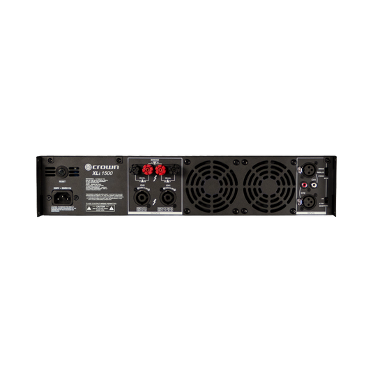 XLi 1500 - Grey - Two-channel, 450W @ 4Ω power amplifier - Back image number null