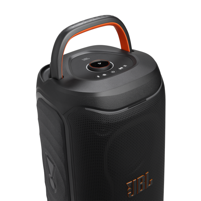 JBL PartyBox 130 - Black - Portable party speaker with JBL legendary sound, a dynamic lightshow and a foldable ergonomic handle - Detailshot 3 image number null