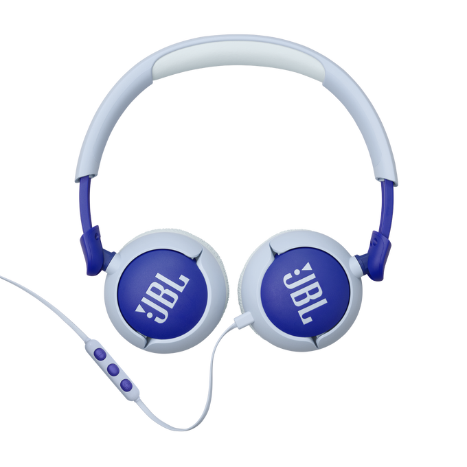 JBL Junior 320C - Blue - Wired on-ear kids headphones - Detailshot 2 image number null