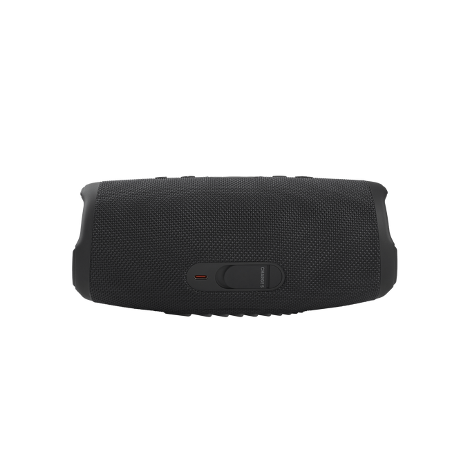 JBL Charge 5 - Black - Portable Waterproof Speaker with Powerbank - Back image number null
