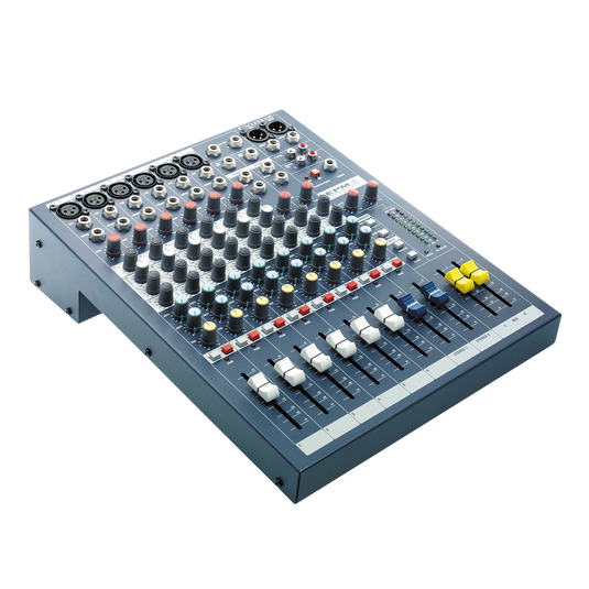 EPM6 - Dark Blue - A multipurpose mixer that carries the hallmarks of Soundcraft’s professional heritage. - Hero image number null