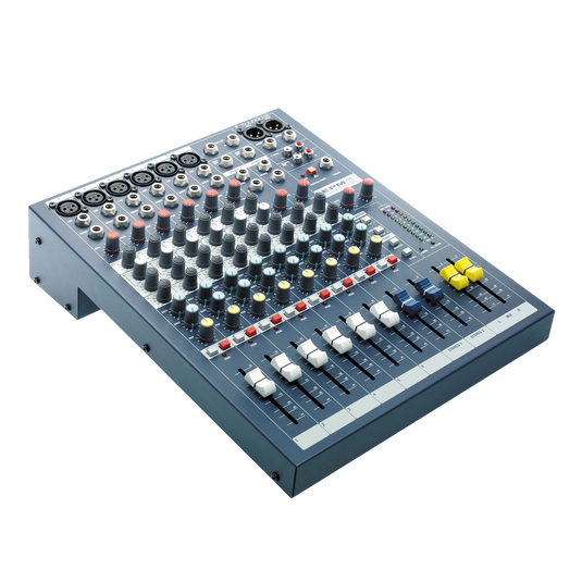 EPM6 - Dark Blue - A multipurpose mixer that carries the hallmarks of Soundcraft’s professional heritage. - Hero image number null