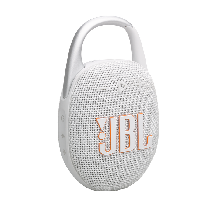 JBL Clip 5 - White CSTM - Ultra-portable waterproof speaker - Hero image number null