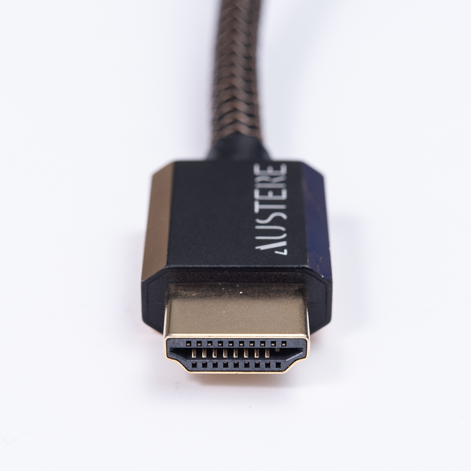 Austere III Series 4K Active HDMI Cable 5.0m - Black - Austere III series 4K active HDMI 5.0m cable - Left image number null