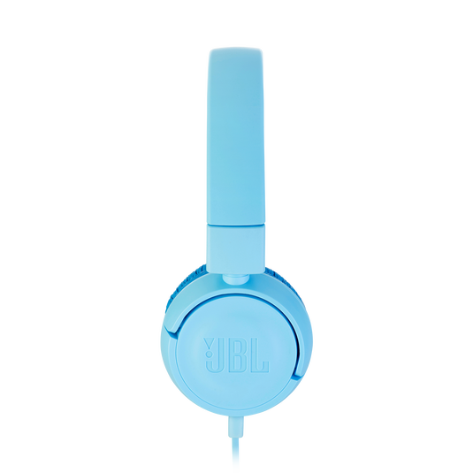 JBL JR300 - Ice Blue - Kids on-ear Headphones - Detailshot 1 image number null