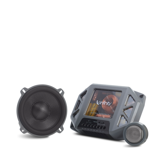 Perfect 500 - Black - 5-1/4" (130mm) extreme-performance 2-way component system - Detailshot 2 image number null
