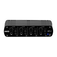 HP4E - Black - 4-channel headphone amplifier - Hero