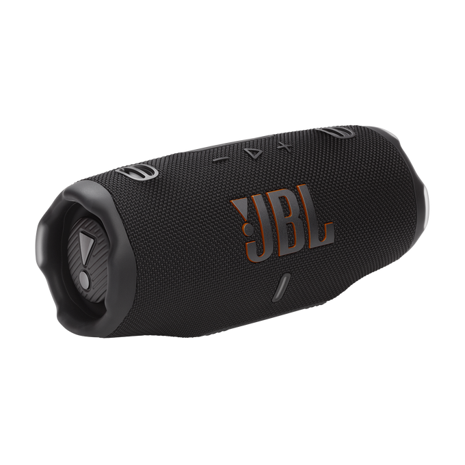 JBL Charge 6 - Black - Portable waterproof and drop-proof Bluetooth speaker - Hero image number null