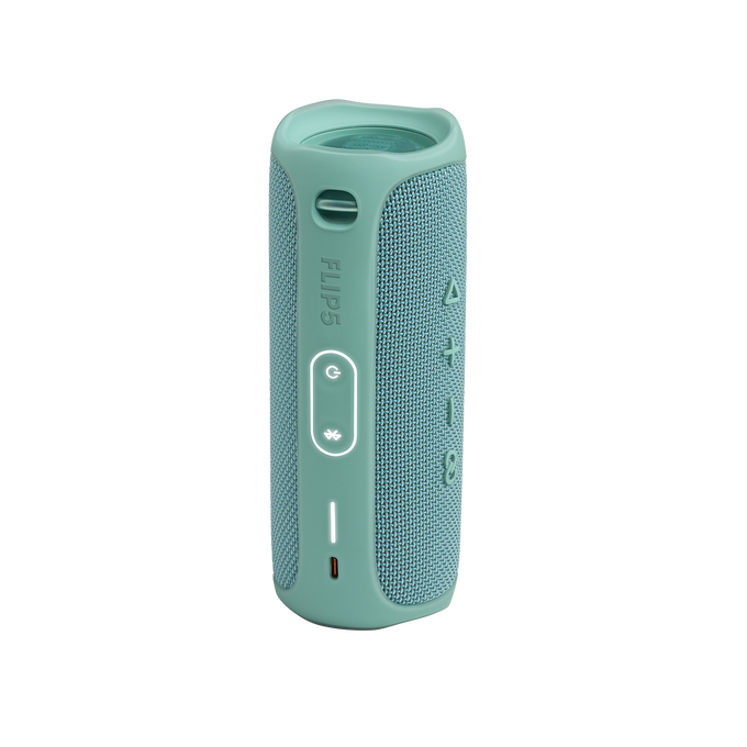 JBL Flip 5 - Teal - Portable Waterproof Speaker - Back image number null