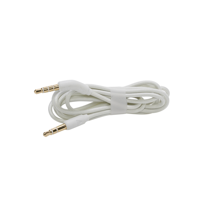 Audio Cable for JBL Live 770NC - White - Audio Cable 12cm - Hero image number null
