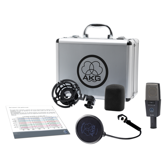 C414 XLS | Reference multipattern condenser microphone C414 XLS | Reference multipattern condenser microphone