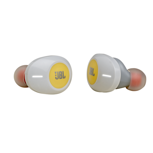 JBL Tune 120TWS - Yellow - True wireless in-ear headphones. - Detailshot 1 image number null