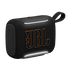 JBL Go 5 - Black - Ultra-portable waterproof and drop-proof speaker with JBL legendary sound and ambient edge lighting - Hero