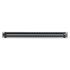 PB-48 - Black - The PB-48 is a patchbay that just works, all the time, every time. It comes in two flavors: half-normalled or de-normalled, with 48 1/4" points on the front panel, connected to 48 1/4" points on the rear. - Hero