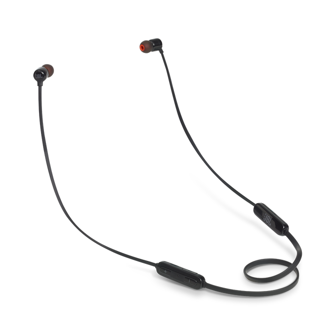 JBL Tune 110BT - Black - Wireless in-ear headphones - Hero image number null