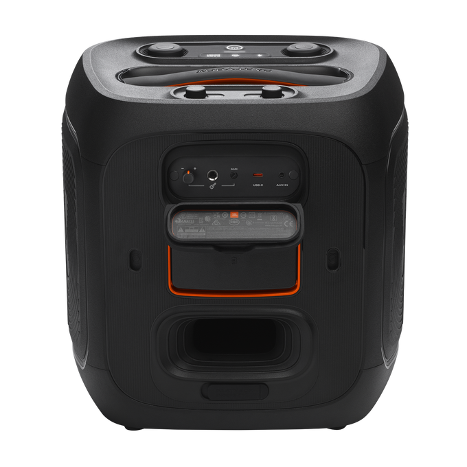 JBL PartyBox Encore 2 - Black - Portable party speaker with 1 mic - Back image number null