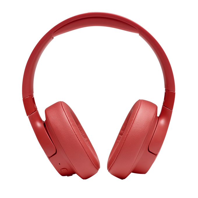 JBL Tune 750BTNC - Coral Orange - Wireless Over-Ear ANC Headphones - Front image number null