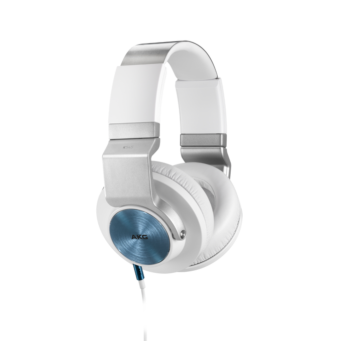 K 545 - White - High performance over-ear headphones with microphone and remote - Hero image number null