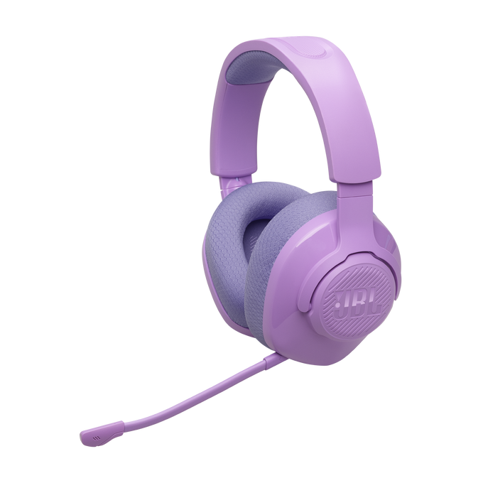 JBL Quantum 360 Wireless - Purple - Wireless over-ear gaming headset with surround sound and detachable mic - Hero image number null