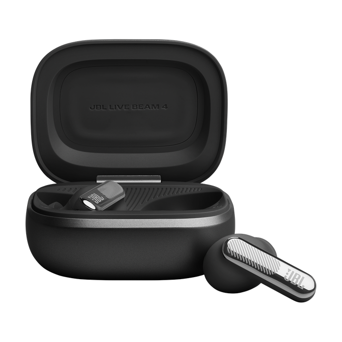 JBL Live Beam 4 - Black - True wireless Noise Cancelling earbuds - Bottom image number null