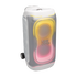 JBL PartyBox 330 - White - Portable party speaker with JBL legendary sound, futuristic lighting, a telescopic handle and wide wheels. - Hero
