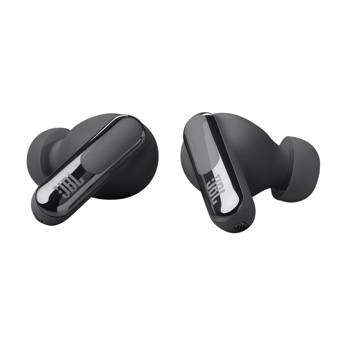 JBL Live Beam 3 - Black - True wireless noise-cancelling closed-stick earbuds - Detailshot 1 image number null