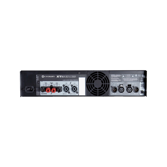 XTi 1002 - Grey - Two-channel, 500W power amplifier - Back image number null