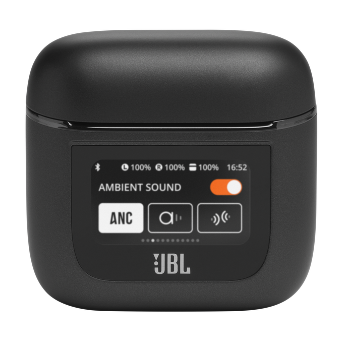 JBL Tour Pro 2 - Black - True wireless Noise Cancelling earbuds - Front image number null