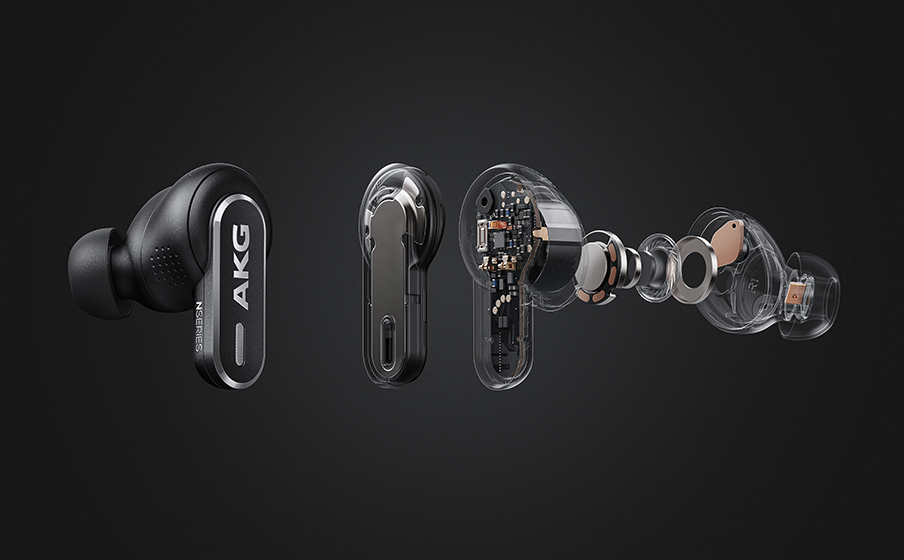AKG N5 Hybrid | True wireless noise cancelling earbuds