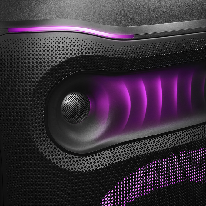 JBL PartyBox Ultimate 2 - Black - The loudest and fiercest party speaker with 1500 watts of JBL legendary sound and a full-panel immersive lightshow - Detailshot 4 image number null