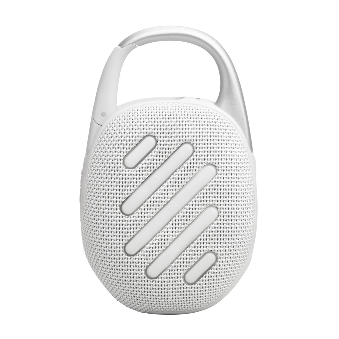 JBL Clip 5 - White CSTM - Ultra-portable waterproof speaker - Back image number null
