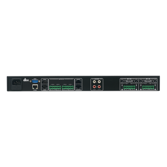 ZonePro 640m - Black - 6x4 Digital Zone Processor - Back image number null