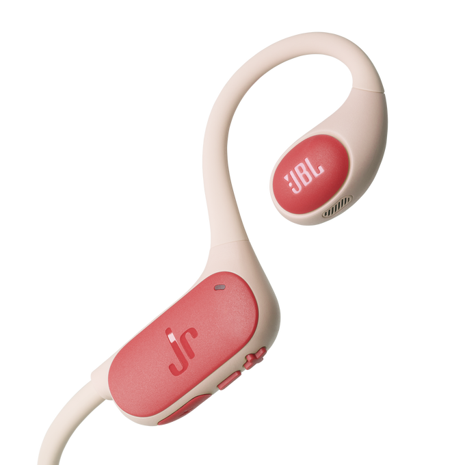 JBL Junior Free - Peach - Wireless open-ear kids headphone - Left image number null