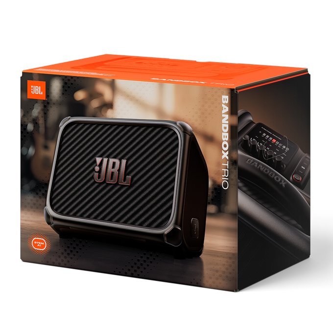 JBL BandBox Trio - Black - Portable AI-powered practice amp and speaker - Detailshot 2 image number null