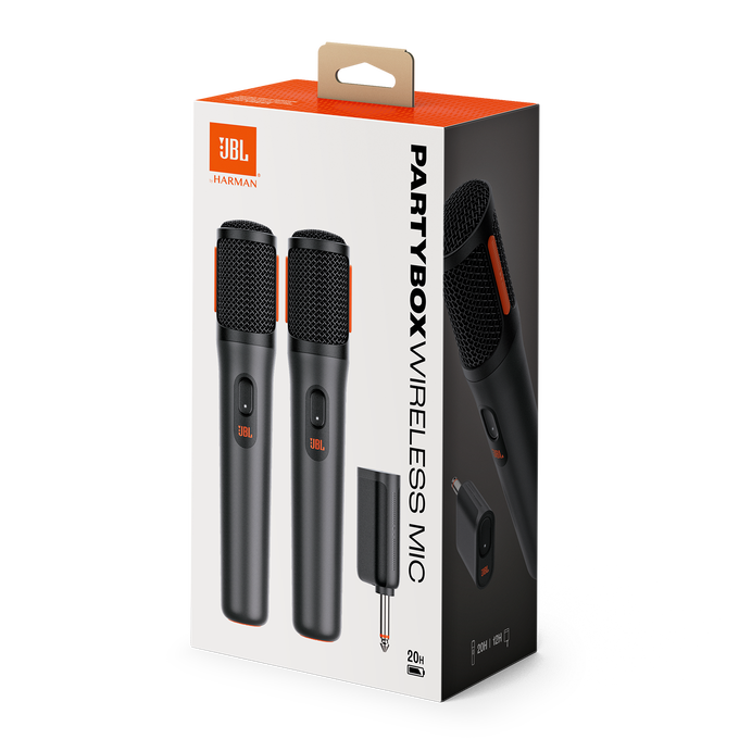 JBL PartyBox Wireless Mic - Black - Digital wireless microphones - Detailshot 6 image number null