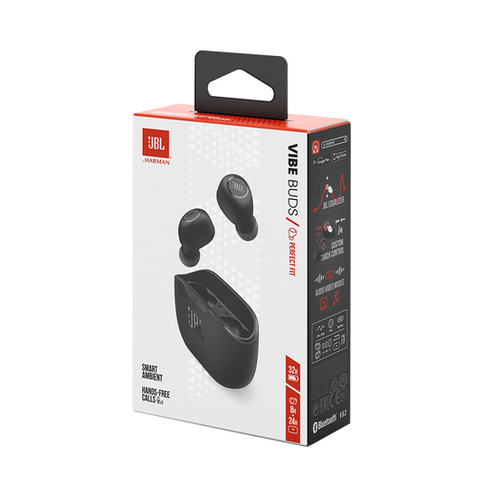 JBL Vibe Buds - Black - True wireless earbuds - Detailshot 10 image number null