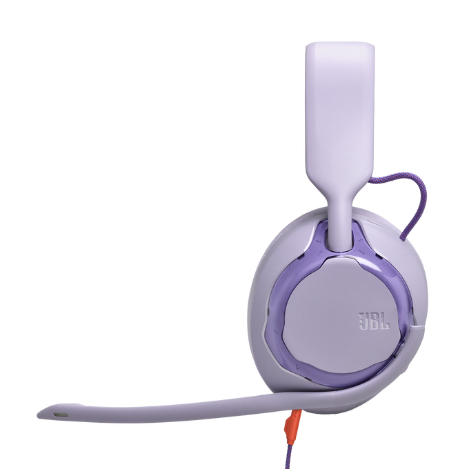 JBL Quantum 250 - Purple - Wired multiplatform gaming headset - Right image number null